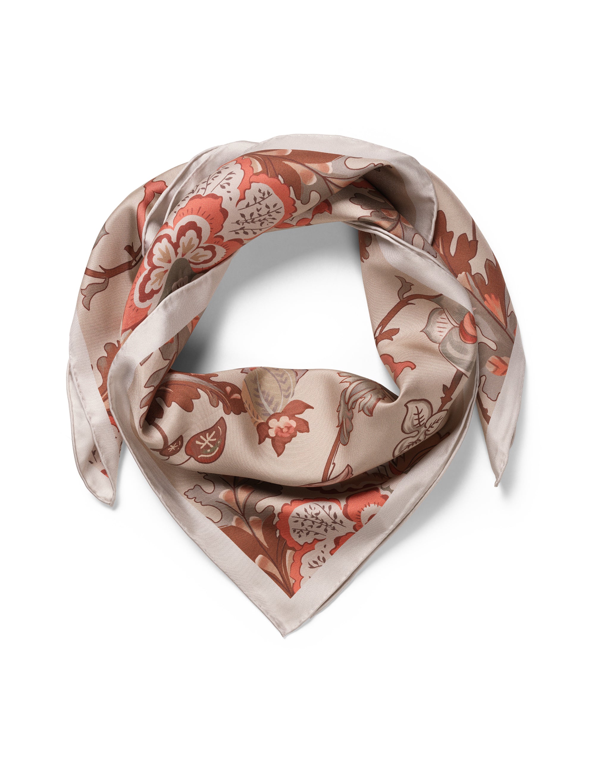 SILK SCARF - Old Antique